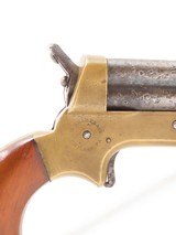 c1860s Antique CIVIL WAR & WILD WEST SHARPS PEPPERBOX .30 Rimfire HIDEOUT
4-Shot Repeater for the Frontier & Riverboat Gamblers - 18 of 19
