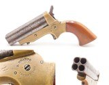 c1860s Antique CIVIL WAR & WILD WEST SHARPS PEPPERBOX .30 Rimfire HIDEOUT
4-Shot Repeater for the Frontier & Riverboat Gamblers - 1 of 19