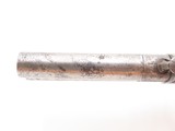 BRITISH Antique SUPERPOSED-SWIVEL BARREL Pistol .40 BOOT or POCKET Hideout1800s ENGLISH Folding Trigger Sidearm - 12 of 16