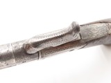 BRITISH Antique SUPERPOSED-SWIVEL BARREL Pistol .40 BOOT or POCKET Hideout1800s ENGLISH Folding Trigger Sidearm - 8 of 16
