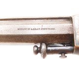 CIVIL WAR Era Antique MERWIN & BRAY Front Loading PLANTS MFG. ARMY Revolver Civil War Era Revolver Converted to .41 Centerfire - 18 of 19