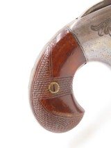 RARE Antique NATIONAL ARMS No. 2 .41 RF Derringer Post-CIVIL WAR WILD WEST Nicely Engraved SWIVEL BARREL Pre-Colt Pistol - 15 of 17