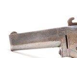 RARE Antique NATIONAL ARMS No. 2 .41 RF Derringer Post-CIVIL WAR WILD WEST Nicely Engraved SWIVEL BARREL Pre-Colt Pistol - 5 of 17