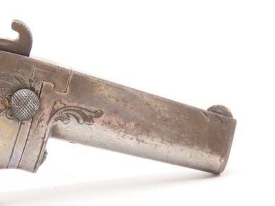 RARE Antique NATIONAL ARMS No. 2 .41 RF Derringer Post-CIVIL WAR WILD WEST Nicely Engraved SWIVEL BARREL Pre-Colt Pistol - Image 17 of 17