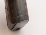 1943 mfr. WORLD WAR II German MAUSER HSc Pistol 7.65mm (.32ACP) RIG C&R
Captured by 10th Armored Div. at Kirchheim! - 17 of 21