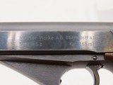 1943 mfr. WORLD WAR II German MAUSER HSc Pistol 7.65mm (.32ACP) RIG C&R
Captured by 10th Armored Div. at Kirchheim! - 8 of 21