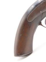 c1860s BRITISH Antique HOWDAH .577 ROBERT S. GARDEN Large Superposed PISTOL Made for Defense Against Indian Tigers & Dangerous Game! - 17 of 20