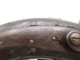 c1860s BRITISH Antique HOWDAH .577 ROBERT S. GARDEN Large Superposed PISTOL Made for Defense Against Indian Tigers & Dangerous Game! - 15 of 20