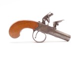 1800s ENGLISH Antique LACY & CO. FLINTLOCK Screw Barrel Pistol POCKET or BOOT
ENGRAVED “London” Marked Early 1800s Handgun - 8 of 18