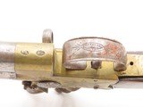 Antique SMITH & WALKER Tap Action DOUBLE BARREL Superposed FLINTLOCK Pistol Nicely ENGRAVED British LATE 1700S to EARLY 1800s - 12 of 18