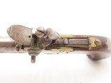 Antique SMITH & WALKER Tap Action DOUBLE BARREL Superposed FLINTLOCK Pistol Nicely ENGRAVED British LATE 1700S to EARLY 1800s - 8 of 18