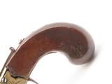 Antique SMITH & WALKER Tap Action DOUBLE BARREL Superposed FLINTLOCK Pistol Nicely ENGRAVED British LATE 1700S to EARLY 1800s - 3 of 18