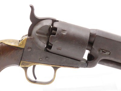 c1867 mfr. WILD WEST Antique COLT Model 1851 NAVY Revolver Frontier .36Used by the Likes of Wild Bill Hickok - Image 17 of 18