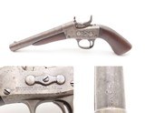 Antique U.S. REMINGTON M1867 NAVY Rolling Block .50 CF ANCHOR MARKED Pistol Scarce U.S. INSPECTED Navy Rolling Block Pistol - 1 of 19