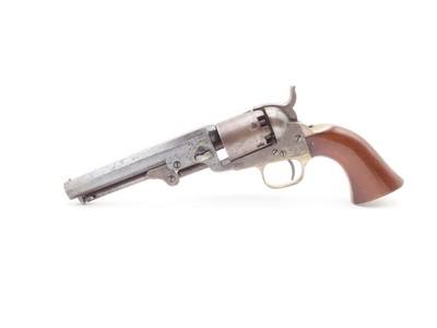 1864 mfr. COLT Antique CIVIL WAR .31 Model 1849 POCKET Revolver FRONTIERWith Stagecoach Robbery Cylinder Scene! - Image 2 of 19
