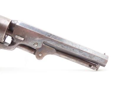 1864 mfr. COLT Antique CIVIL WAR .31 Model 1849 POCKET Revolver FRONTIERWith Stagecoach Robbery Cylinder Scene! - Image 19 of 19