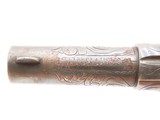 ENGRAVED, SILVER PLATED Antique COLT NEW LINE .32 RF Revolver PEARL GRIP
1874 Mfr. “GILDED AGE” Sidearm - 9 of 17