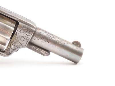 ENGRAVED, SILVER PLATED Antique COLT NEW LINE .32 RF Revolver PEARL GRIP1874 Mfr. “GILDED AGE” Sidearm - Image 17 of 17
