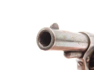 ENGRAVED, SILVER PLATED Antique COLT NEW LINE .32 RF Revolver PEARL GRIP1874 Mfr. “GILDED AGE” Sidearm - Image 10 of 17