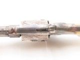 ENGRAVED, SILVER PLATED Antique COLT NEW LINE .32 RF Revolver PEARL GRIP
1874 Mfr. “GILDED AGE” Sidearm - 12 of 17