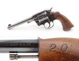 1898 mfr. Antique U.S. Army COLT M1901 .38 LONG COLT Double Action REVOLVER MARTIALLY INSPECTED Update to the Model 1892 - 1 of 21