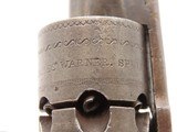 SCARCE Antique JAMES WARNER .28 Percussion Pocket Revolver CIVIL WAR Era
SPRINGFIELD, MASSACHUSETTS Mfg. Pocket Revolver - 6 of 18