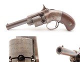 SCARCE Antique JAMES WARNER .28 Percussion Pocket Revolver CIVIL WAR Era
SPRINGFIELD, MASSACHUSETTS Mfg. Pocket Revolver - 1 of 18