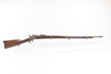 1870s mfr Antique REMINGTON & SONS MILITARY .43 SPANISH Rolling Block Rifle 19th Century Military Pattern Rifle - 2 of 25