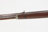 1800s Antique Smoothbore LONG RIFLE Signed by J. HAEFFER .54 Caliber With a REMINGTON Lock and I. HAEFFER Marked Barrel - 25 of 25