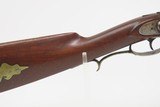 1800s Antique Smoothbore LONG RIFLE Signed by J. HAEFFER .54 Caliber With a REMINGTON Lock and I. HAEFFER Marked Barrel - 6 of 25