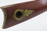 1800s Antique Smoothbore LONG RIFLE Signed by J. HAEFFER .54 Caliber With a REMINGTON Lock and I. HAEFFER Marked Barrel - 9 of 25