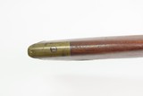 1800s Antique Smoothbore LONG RIFLE Signed by J. HAEFFER .54 Caliber With a REMINGTON Lock and I. HAEFFER Marked Barrel - 20 of 25