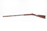 1800s Antique Smoothbore LONG RIFLE Signed by J. HAEFFER .54 Caliber With a REMINGTON Lock and I. HAEFFER Marked Barrel - 22 of 25