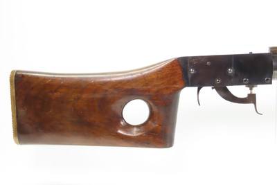 CUSTOM Black Powder UNDERHAMMER BENCH REST .50 Cal. Percussion SLUG RifleWith Custom TOOL CHEST, DOCUMENTATION, and MANY ACCESSORIES - Image 8 of 24