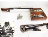 CUSTOM Black Powder UNDERHAMMER BENCH REST .50 Cal. Percussion SLUG Rifle
With Custom TOOL CHEST, DOCUMENTATION, and MANY ACCESSORIES - 1 of 24