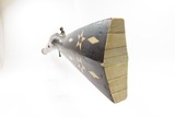 INLAID Antique Ornate OTTOMAN/ASIAN Style “MIQUELET” Flintlock BLUNDERBUSS
Historic Naval Ship Boarding and Coach Gun! - 18 of 18