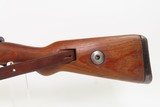 World War II THIRD REICH German STEYR “bnz./43” Code K98 MILITARY Rifle C&R GERMAN OCCUPATION 1943 mfg. MAUSER Rifle w/SLING - 20 of 24