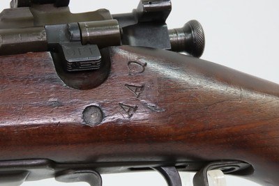 WORLD WAR II U.S. Remington M1903A3 Bolt Action C&R INFANTRY Rifle .30-06Made in 1944 “R.A. / FLAMING BOMB / 8-44” Barrel - Image 25 of 25