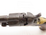 Early CIVIL WAR 1861 mfg. Antique COLT M1862 POLICE .36 Percussion Revolver FIRST YEAR PRODUCTION w/ 5-1/2 Inch Barrel - 18 of 18