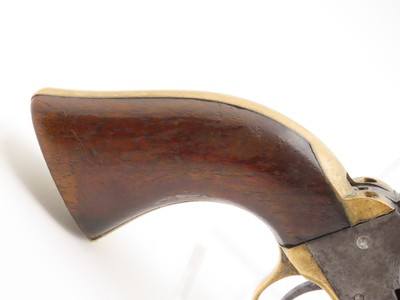 Early CIVIL WAR 1861 mfg. Antique COLT M1862 POLICE .36 Percussion Revolver FIRST YEAR PRODUCTION w/ 5-1/2 Inch Barrel - Image 9 of 18