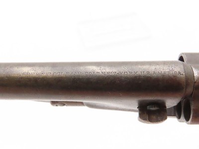 Early CIVIL WAR 1861 mfg. Antique COLT M1862 POLICE .36 Percussion Revolver FIRST YEAR PRODUCTION w/ 5-1/2 Inch Barrel - Image 2 of 18