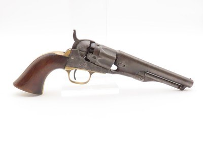 Early CIVIL WAR 1861 mfg. Antique COLT M1862 POLICE .36 Percussion Revolver FIRST YEAR PRODUCTION w/ 5-1/2 Inch Barrel - Image 8 of 18