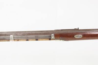 ENGRAVED Antique Wm. WINGERT Half Stock Percussion HOMESTEAD/HUNTING RifleGAME GETTING .38 Caliber Rifle with WINGERT LOCK - Image 19 of 23