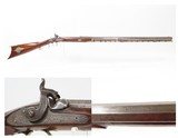 ENGRAVED Antique Wm. WINGERT Half Stock Percussion HOMESTEAD/HUNTING Rifle
GAME GETTING .38 Caliber Rifle with WINGERT LOCK - 1 of 23