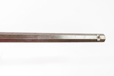 ENGRAVED Antique Wm. WINGERT Half Stock Percussion HOMESTEAD/HUNTING RifleGAME GETTING .38 Caliber Rifle with WINGERT LOCK - Image 12 of 23