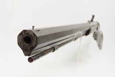 ENGRAVED Antique Wm. WINGERT Half Stock Percussion HOMESTEAD/HUNTING RifleGAME GETTING .40 Caliber Rifle w/HENRY PARKER LOCK - Image 22 of 23