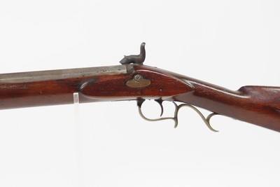 ENGRAVED Antique Wm. WINGERT Half Stock Percussion HOMESTEAD/HUNTING RifleGAME GETTING .40 Caliber Rifle w/HENRY PARKER LOCK - Image 20 of 23