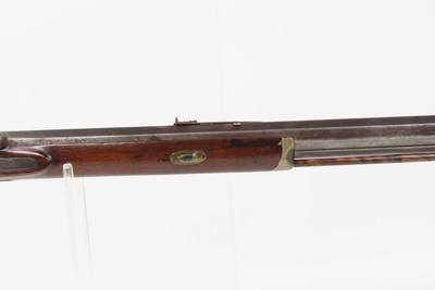 ENGRAVED Antique Wm. WINGERT Half Stock Percussion HOMESTEAD/HUNTING RifleGAME GETTING .40 Caliber Rifle w/HENRY PARKER LOCK - Image 4 of 23