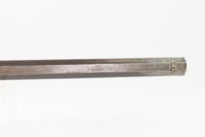 ENGRAVED Antique Wm. WINGERT Half Stock Percussion HOMESTEAD/HUNTING RifleGAME GETTING .40 Caliber Rifle w/HENRY PARKER LOCK - Image 12 of 23