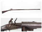 REVOLUTIONARY WAR Era Antique RICHARD WILSON London FLINTLOCK Smooth Musket “WILSON” Marked Lock COLONIAL MILITIA Longarm - 1 of 25
